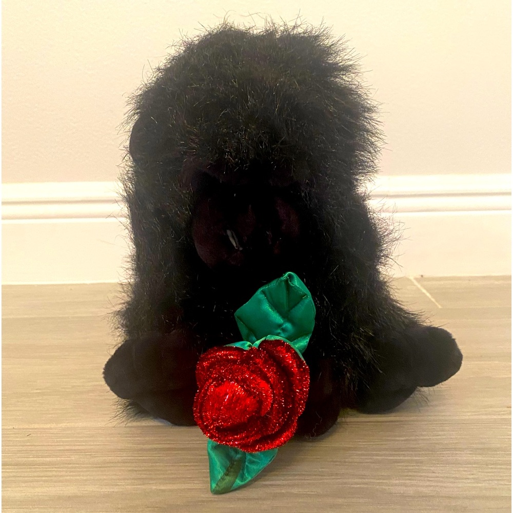 Plush Gorilla With Rose